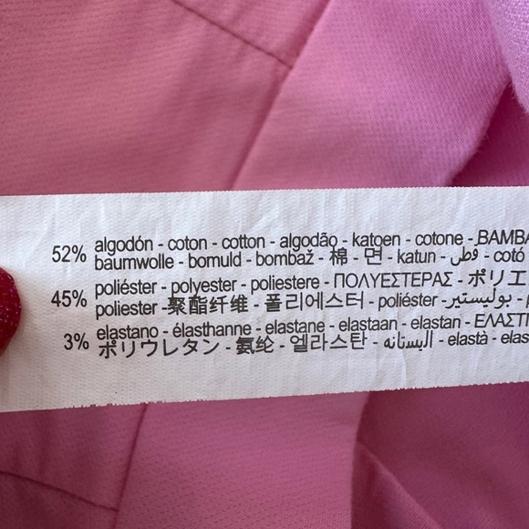 Zara Mini Flare Trousers Pants in Bubble Gum Pink - Picture 9 of 10